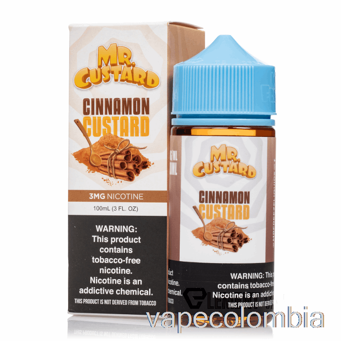 Kit Vape Completo Natillas De Canela - Mr Custard - 100ml 6mg